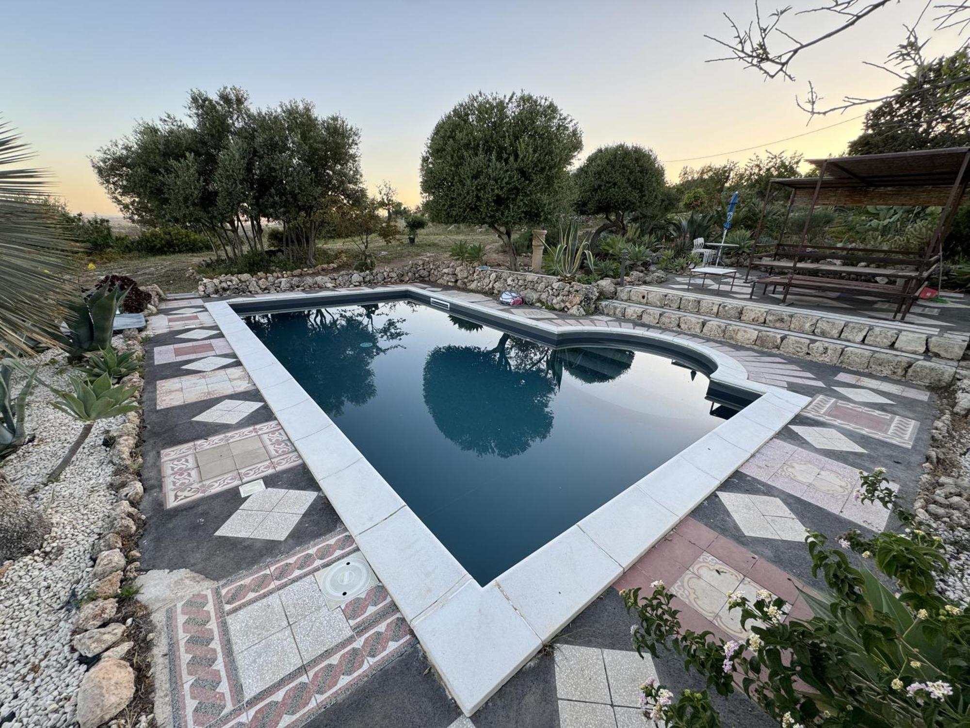 Villa La Cava Del Val Di Noto Con Piscina Privata Авола Экстерьер фото