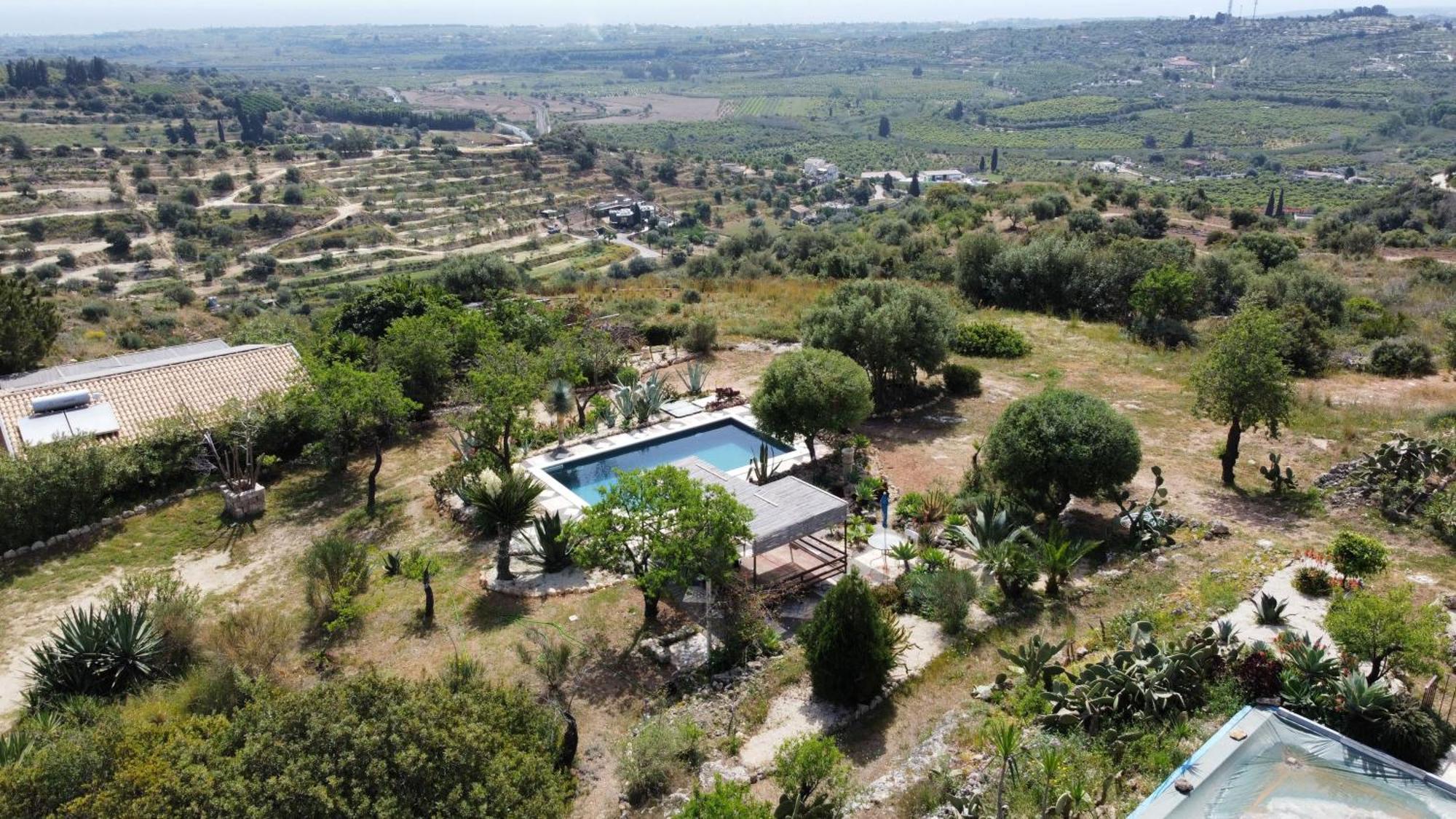 Villa La Cava Del Val Di Noto Con Piscina Privata Авола Экстерьер фото